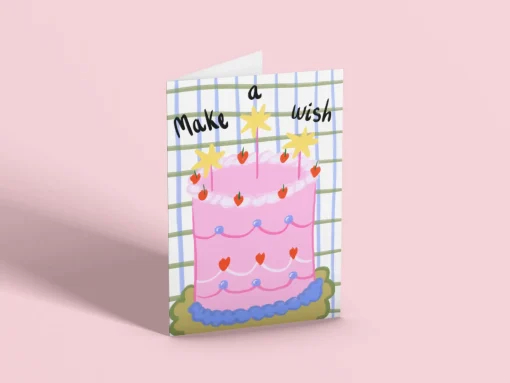 Make a wish birthday card