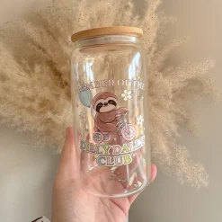 Member Of The Dilly Dally Club Glass Can