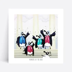 Members Of The Baa | Whimsical Sheep Art | Art & Soul