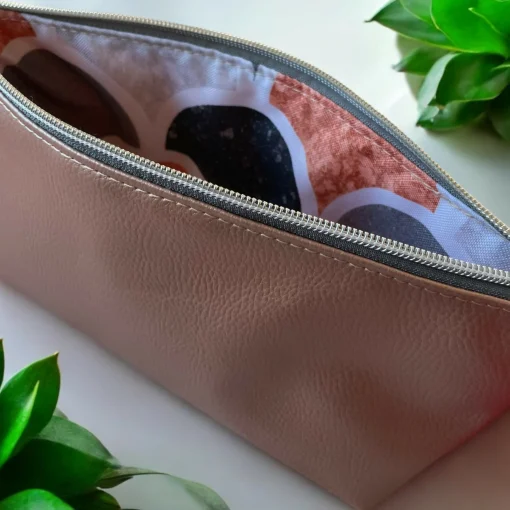 Metal Brown Pouch