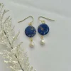 Midnight Sky No. 4 - Handmade Polymer Clay Earrings