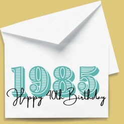Milestone Greeting Card - Years