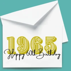 Milestone Greeting Card - Years
