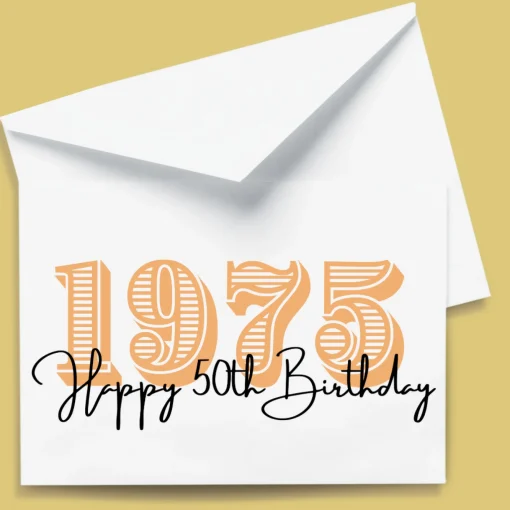 Milestone Greeting Card - Years