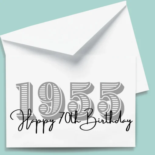 Milestone Greeting Card - Years