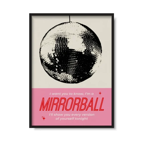 Mirrorball Print