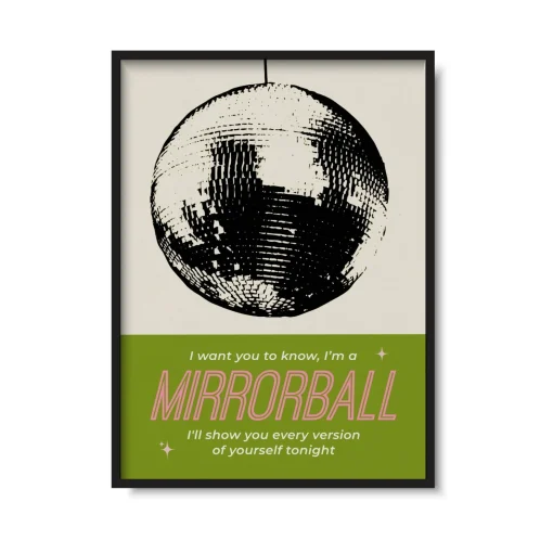 Mirrorball Print
