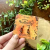 Monarch Butterfly Wing Wooden Earrings