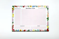 Monthly Planner Tear Off Desk Pad, Large A3
