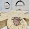 Morganite Ring Size J