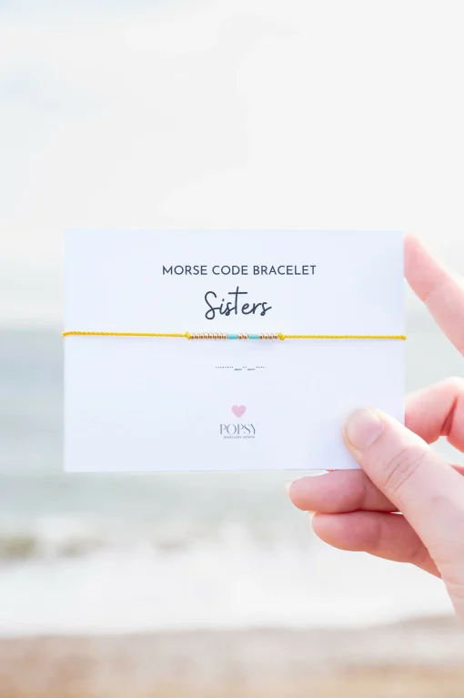 Morse Code Tiny Bead Bracelets - Various Designs