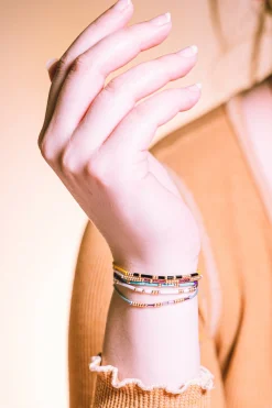 Morse Code Tiny Bead Bracelets - Various Designs