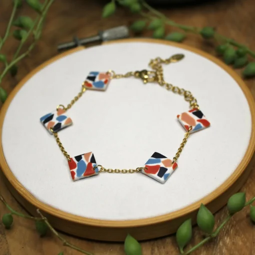 Mosaic Square Bracelet