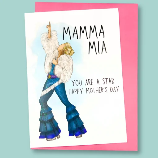 Mothers Day Card - Mamma Mia