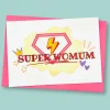 Mothers Day Card - Super Womum