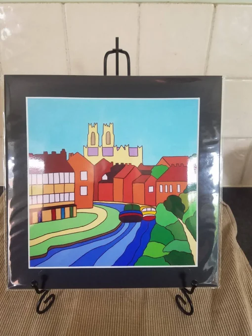 Mounted Print - Beckside, Beverley