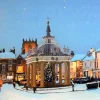 Mounted Print - Market Cross at Dusk, Beverley