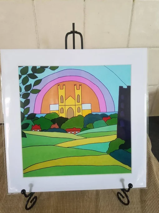 Mounted Print - Westwood Sunrise