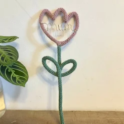 Mum Tulip Shaped Wire Decoration