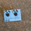 Mushroom Clay Studs