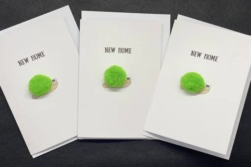 New Home - Pom Pom greeting card