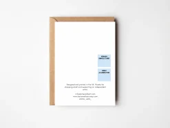 New Home Card with Houseplant