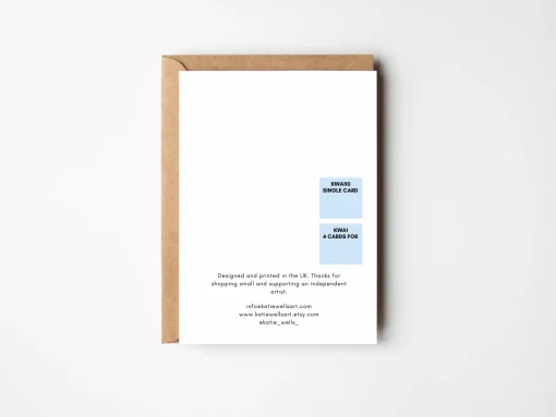 New Home Card with Houseplant