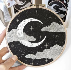 Night Sky Embroidery Kit