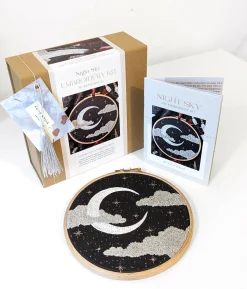 Night Sky Embroidery Kit