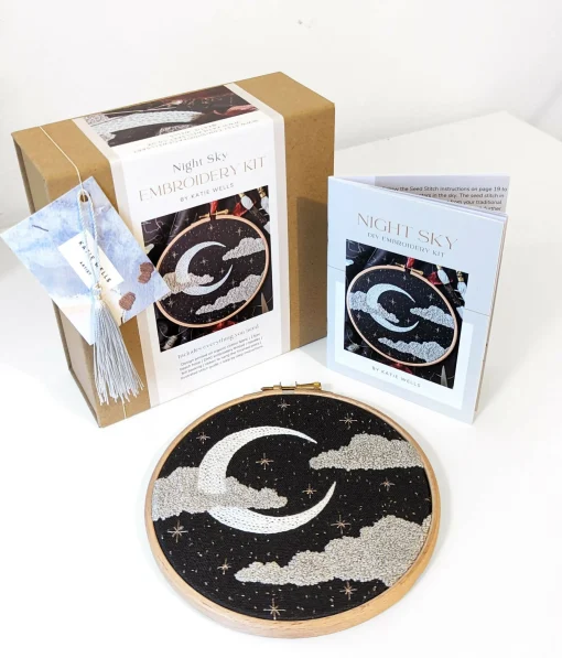 Night Sky Embroidery Kit