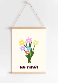 No Rush Print A5