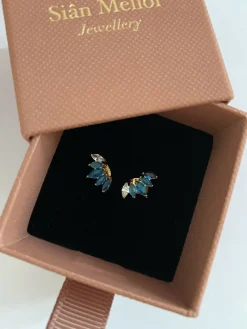 Ocean Tonal Stud Earrings