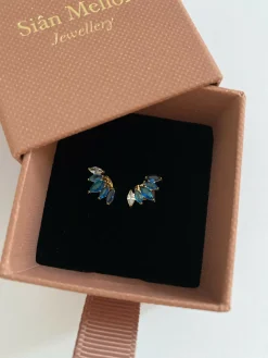 Ocean Tonal Stud Earrings