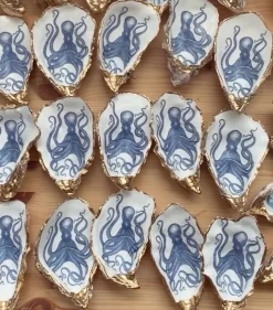 Octopus Oyster | Handcrafted Shell Décor | Art & Soul