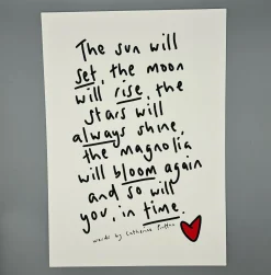Original Poem - Multiple Designs (A3 Unframed Print)