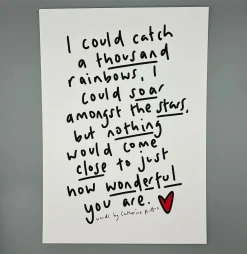Original Poem - Multiple Designs (A3 Unframed Print)