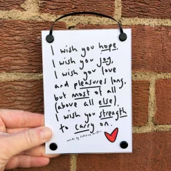Original Poem - Multiple Options (A6 Hanging Frame)