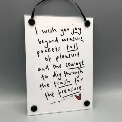 Original Poem - Multiple Options (A6 Hanging Frame)