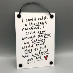 Original Poem - Multiple Options (A6 Hanging Frame)