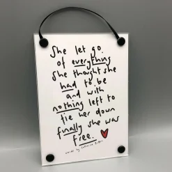 Original Poem - Multiple Options (A6 Hanging Frame)