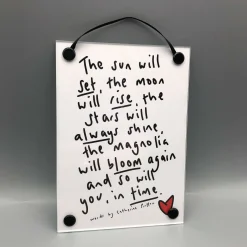 Original Poem - Multiple Options (A6 Hanging Frame)