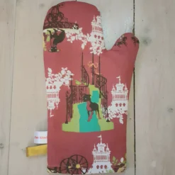 Oven Glove - Retro And Kitsch Fabrics