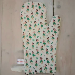 Oven Glove - Retro And Kitsch Fabrics