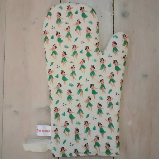 Oven Glove - Retro And Kitsch Fabrics