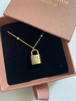 Padlock Necklace