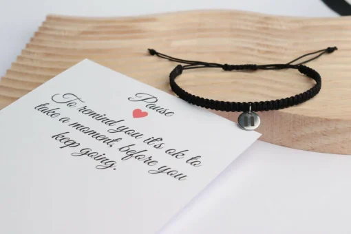 Pause Macrame Bracelet