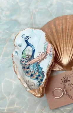 Peacock Oyster | Handcrafted Shell Décor | Art & Soul