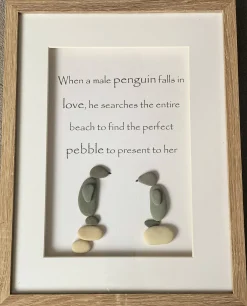 Penguin Falls in Love - Large
