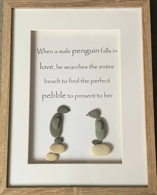 Penguin Falls in Love - Large