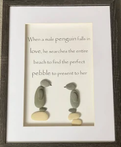 Penguin Falls in Love - Large